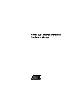 Atmel C51 Hardware Manual