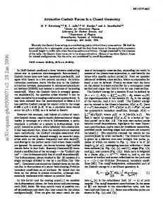 Attractive Casimir Forces in a Closed Geometry