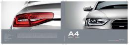 Audi A4_Brochure Front & Back Cover