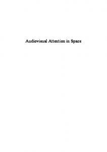 Audiovisual Attention in Space_thesis