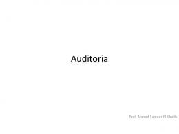 Auditoria