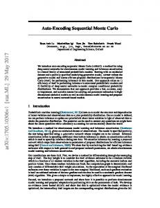 Auto-Encoding Sequential Monte Carlo