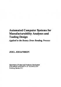 Automated Computer Systems for