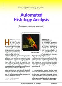 Automated Histology Analysis