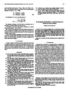 Automatic Control, IEEE Transactions on