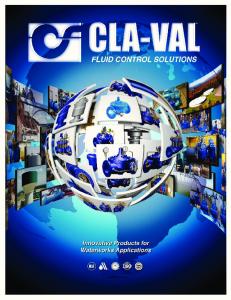 Automatic Control Valve Solutions - Cla - Val