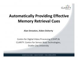 Automatically Providing Effective Memory Retrieval ... - DORAS - DCU