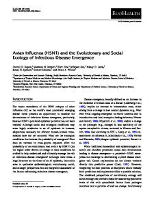 Avian Influenza - CiteSeerX