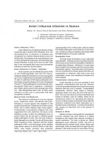 Avian Influenza - Veterinary World