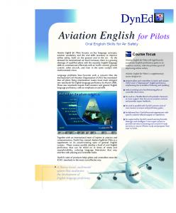 Aviation English for Pilots - Amideast