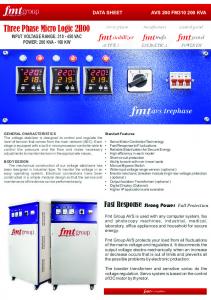 AVS 200 FM310 200 KVA - fmtgroup.al