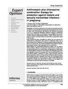 Azithromycin plus chloroquine: combination