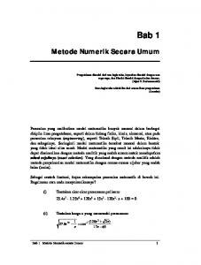 BAb- 01 Metode Numerik Secara Umum.pdf