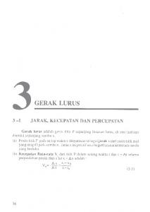 Bab 3. Gerak Lurus - Elearning