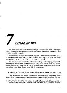 Bab 7. Fungsi Vektor - Elearning