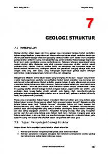 Bab-7 Geologi Struktur - WordPress.com