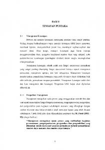 BAB II TINJAUAN PUSTAKA - Widyatama Repository Home