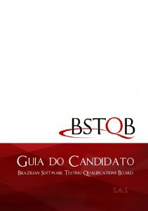 Baixe aqui o Guia do Candidato - bstqb