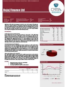 Bajaj Finance Ltd - NSE