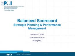 Balanced Scorecard