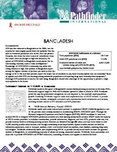 BANGLADESH - Pathfinder International