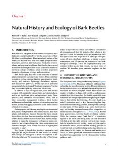 Bark Beetles - SciTech Connect - Elsevier