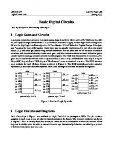 Basic Digital Circuits