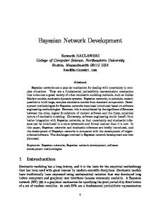 Bayesian Network Development - Semantic Scholar