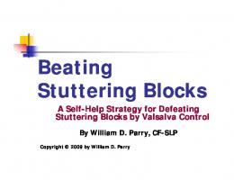 Beating Stuttering Blocks (PDF)