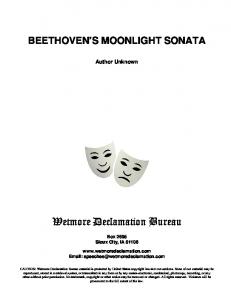 BEETHOVEN'S MOONLIGHT SONATA - Rock Branch Productions