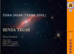 BENDA TEGAR - Mirza Satriawan