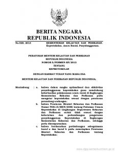 berita negara republik indonesia - Direktorat Jenderal Peraturan ...