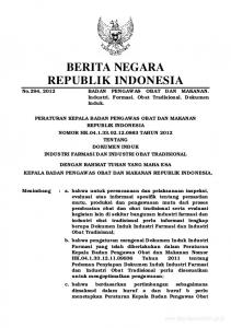 BERITA NEGARA REPUBLIK INDONESIA