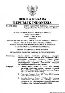 BERITA NEGARA REPUBLIK INDONESIA