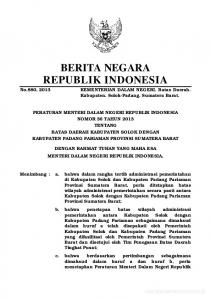 BERITA NEGARA REPUBLIK INDONESIA