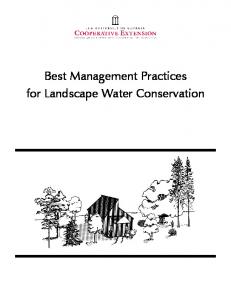 Best Management Practices for Landscape Water ... - UGA CAES