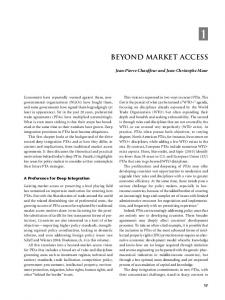 Beyond Market Access - World Bank Group