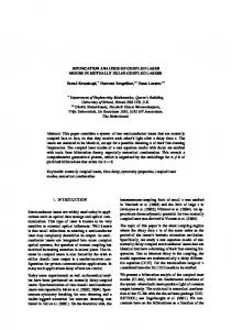 BIFURCATION ANALYSIS OF COUPLED LASER MODES ... - CiteSeerX