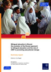 Bilingual education in Brunei