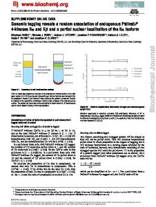 Biochemical Journal - Semantic Scholar