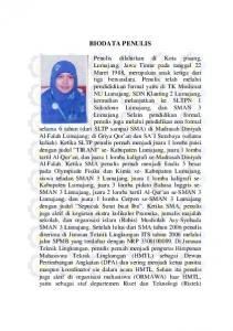 BIODATA PENULIS - Digilib ITS