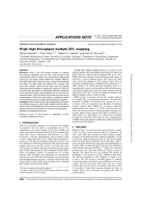 bioinformatics applications note