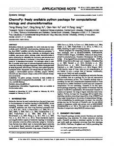 bioinformatics applications note