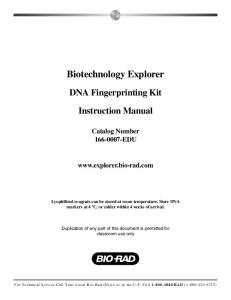 Biotechnology Explorer