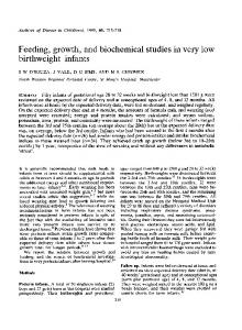 birthweight infants - Europe PMC