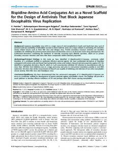 Bispidine-Amino Acid Conjugates Act as a Novel ... - Semantic Scholar