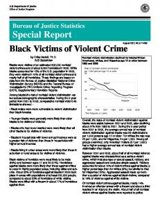 Black Victims of Violent Crime