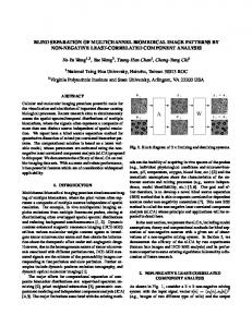 BLIND SEPARATION OF MULTICHANNEL