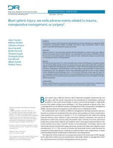 Blunt splenic injury - Diagnostic and Interventional Radiology