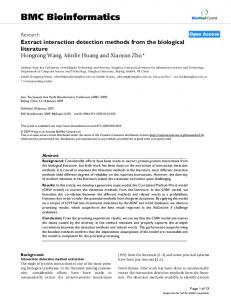 BMC Bioinformatics - Computer Science